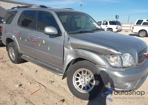 2001 Toyota Sequoia Sr5 V8 from USA, damaged, VIN 5TDBT44A11S037602